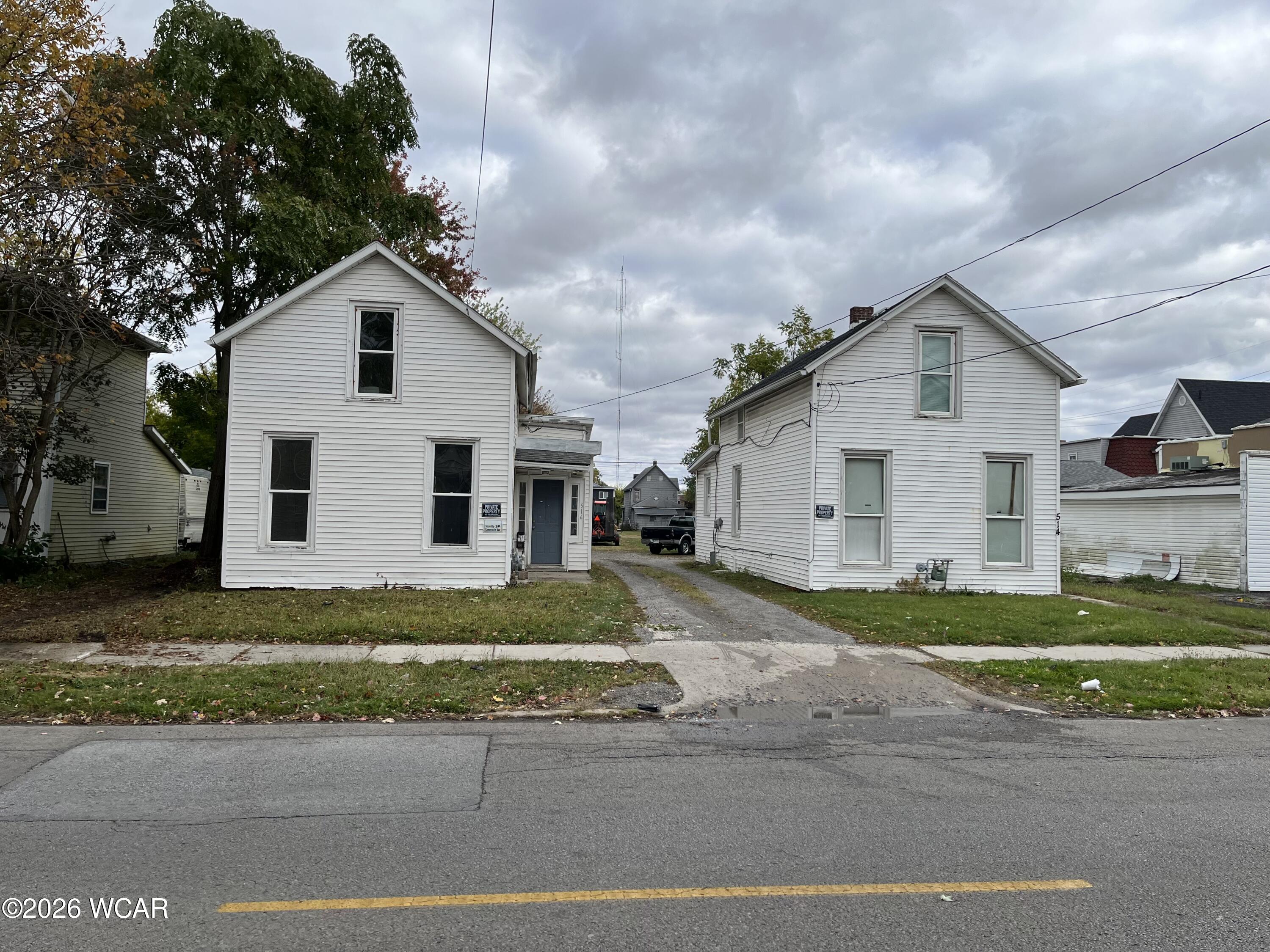 514 & 516 Elizabeth Street, Lima, Ohio