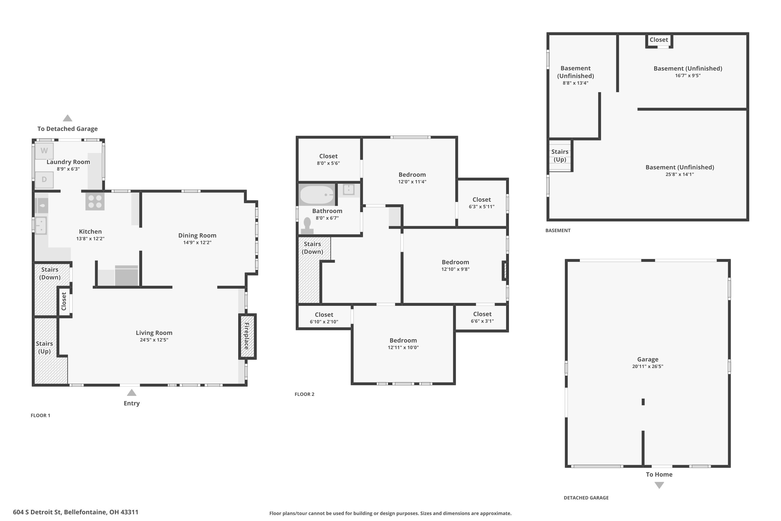 604 Detroit Street, Bellefontaine, Ohio 43311