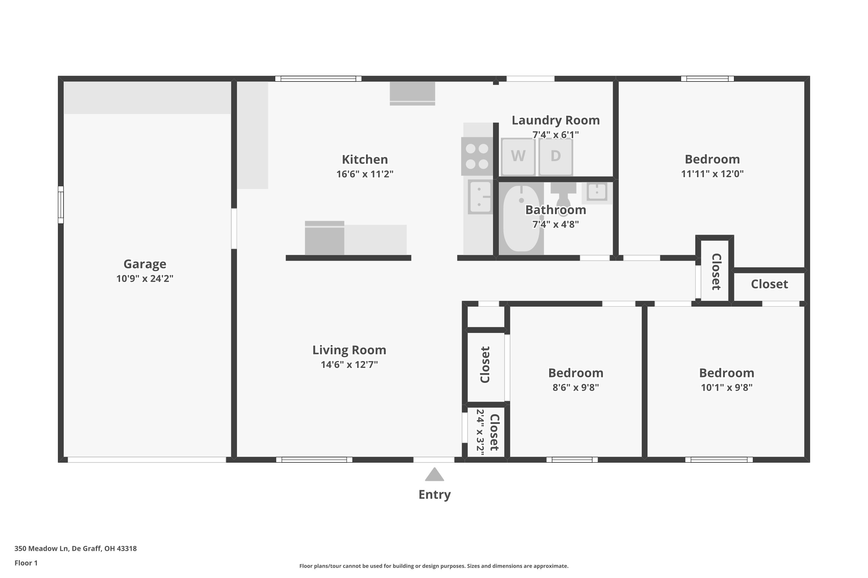 350 Meadow Lane, De Graff, Ohio 43318