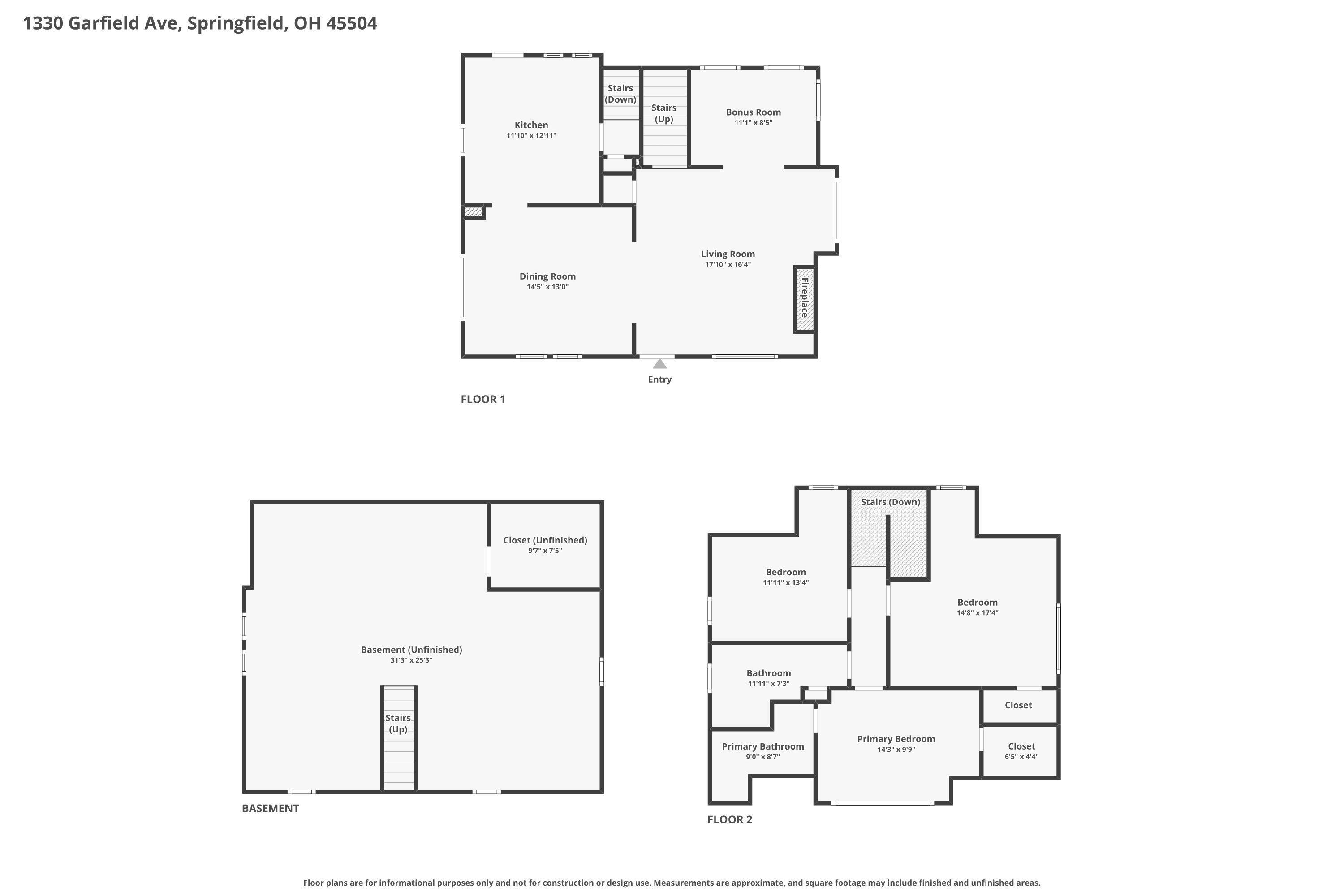 1330 Garfield Avenue, Springfield, Ohio 45504