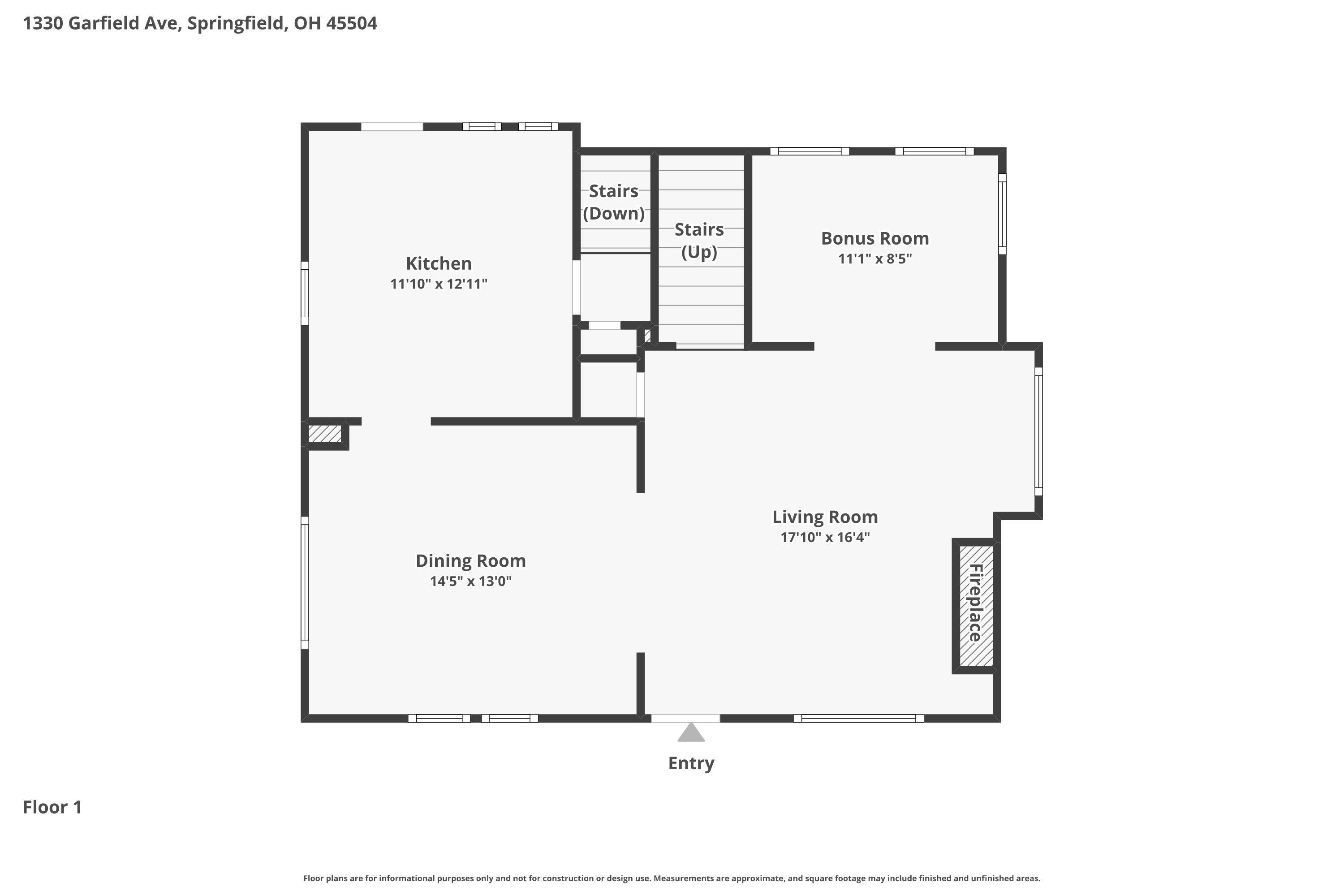 1330 Garfield Avenue, Springfield, Ohio 45504