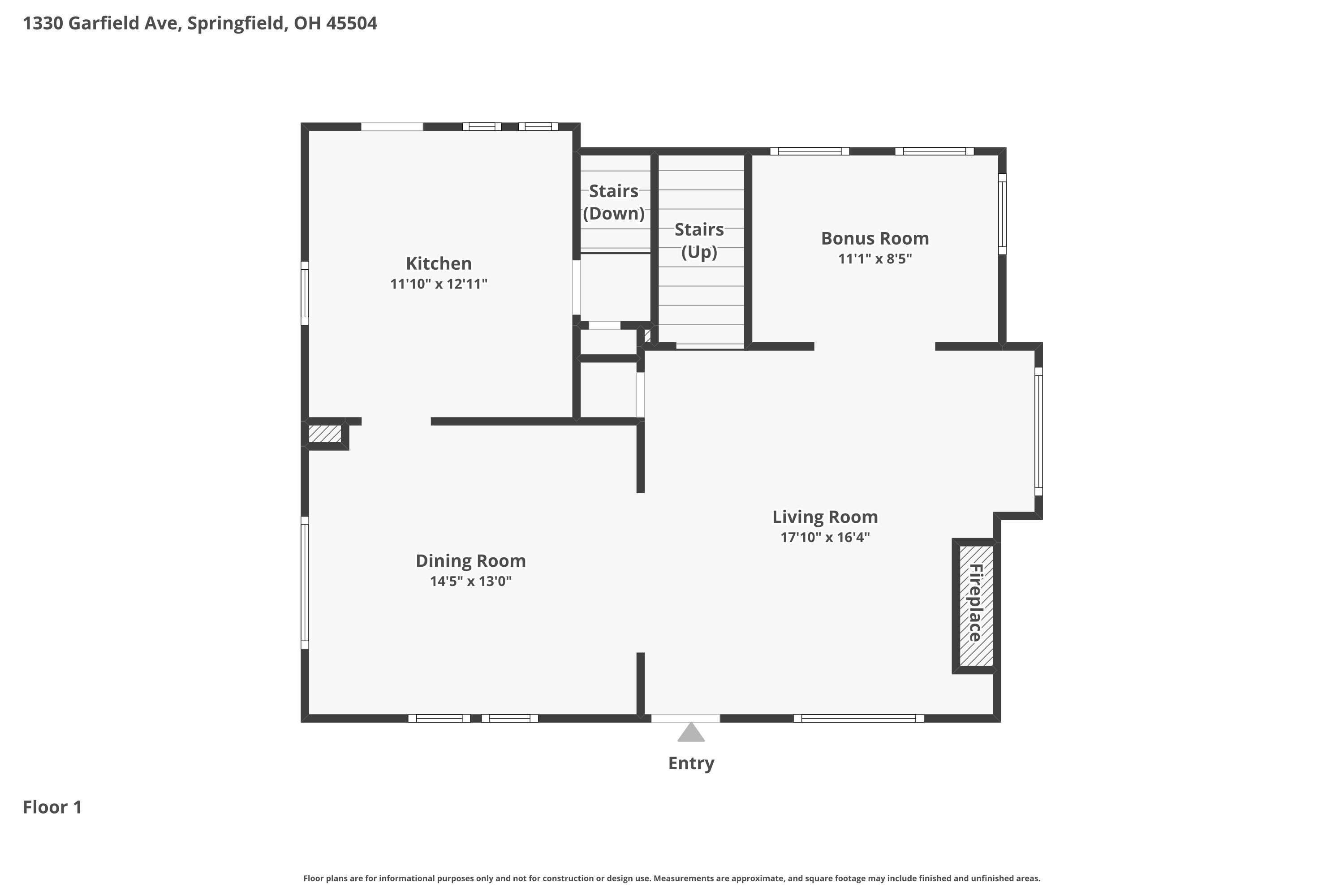 1330 Garfield Avenue, Springfield, Ohio 45504