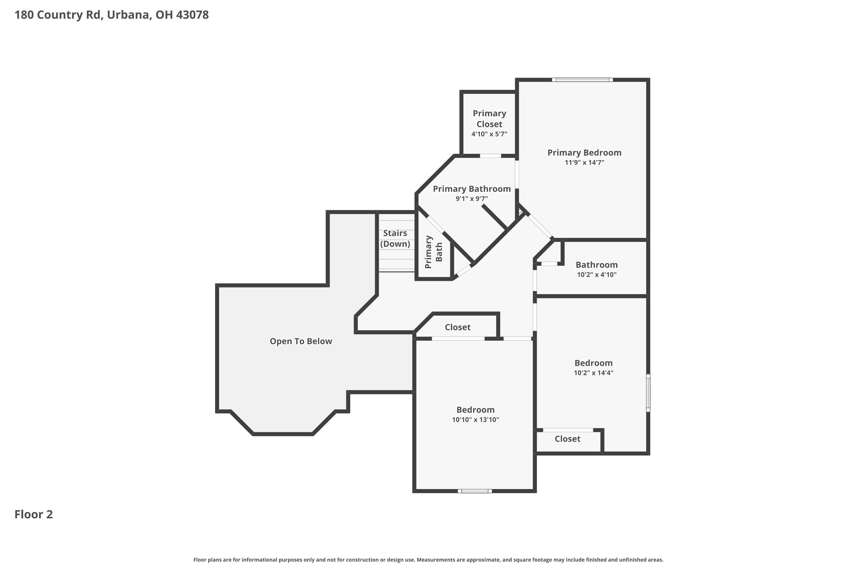 180 Country Road, Urbana, Ohio 43078