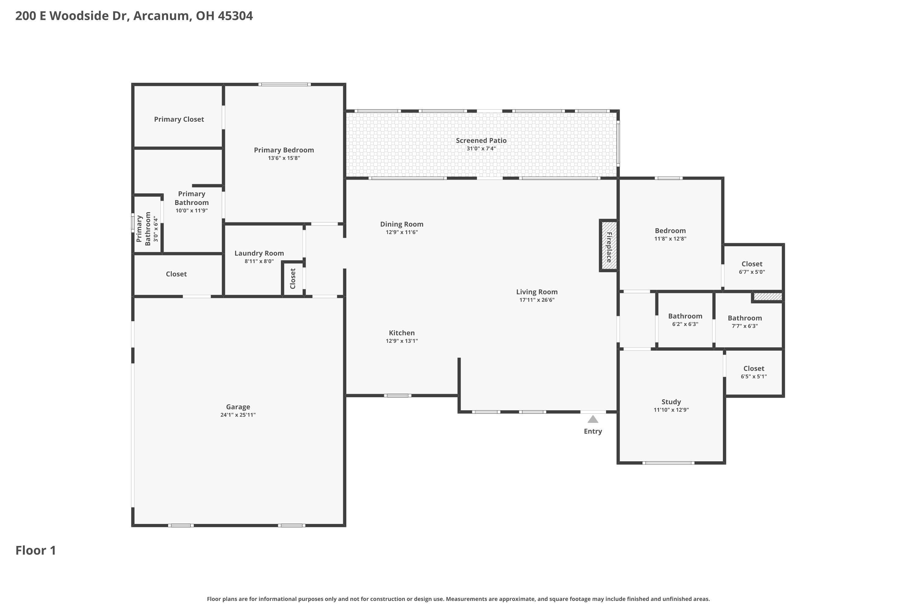 200 Woodside Drive, Arcanum, Ohio 45304