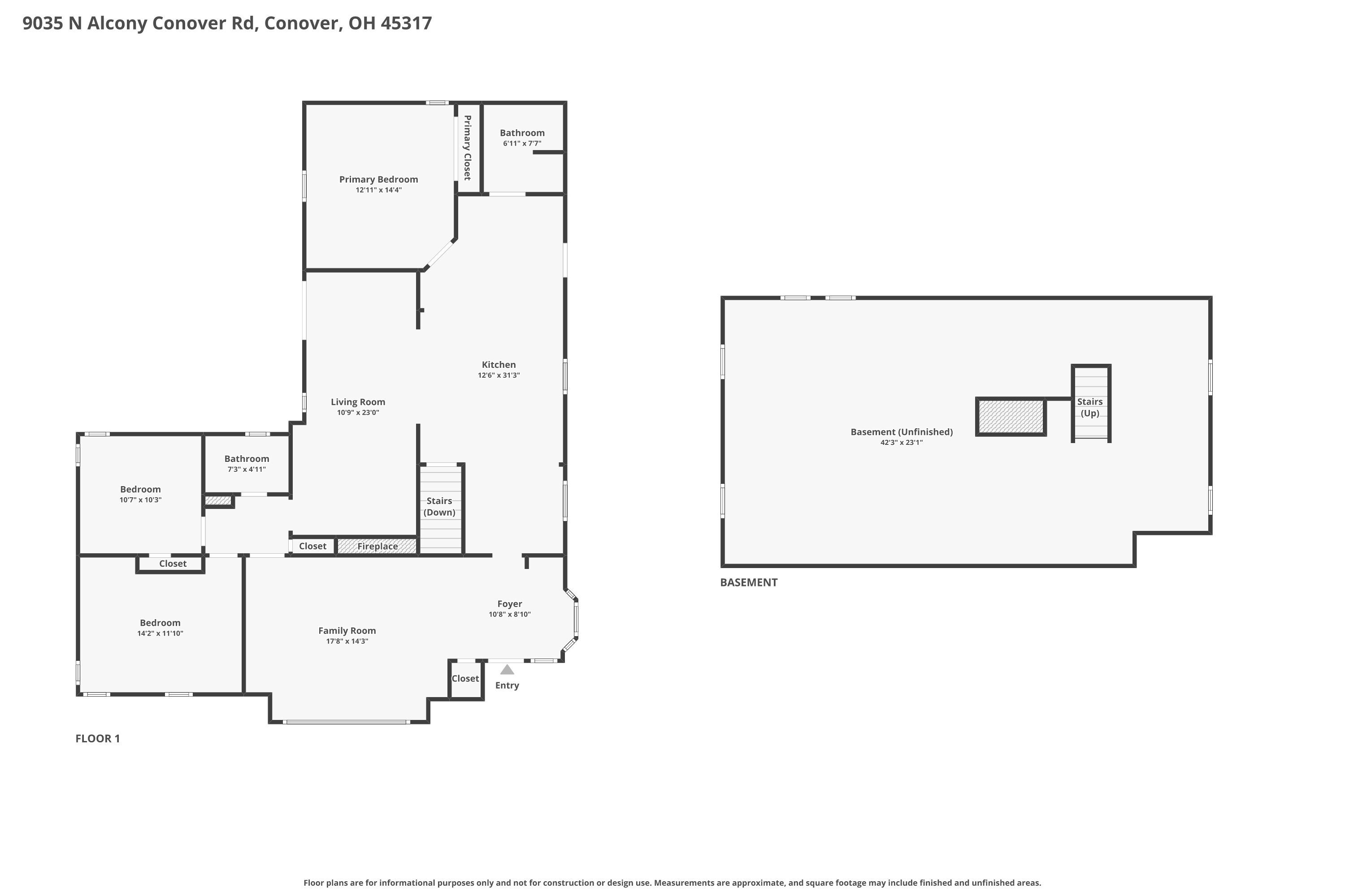 9035 Alcony Conover Road, Conover, Ohio 45317