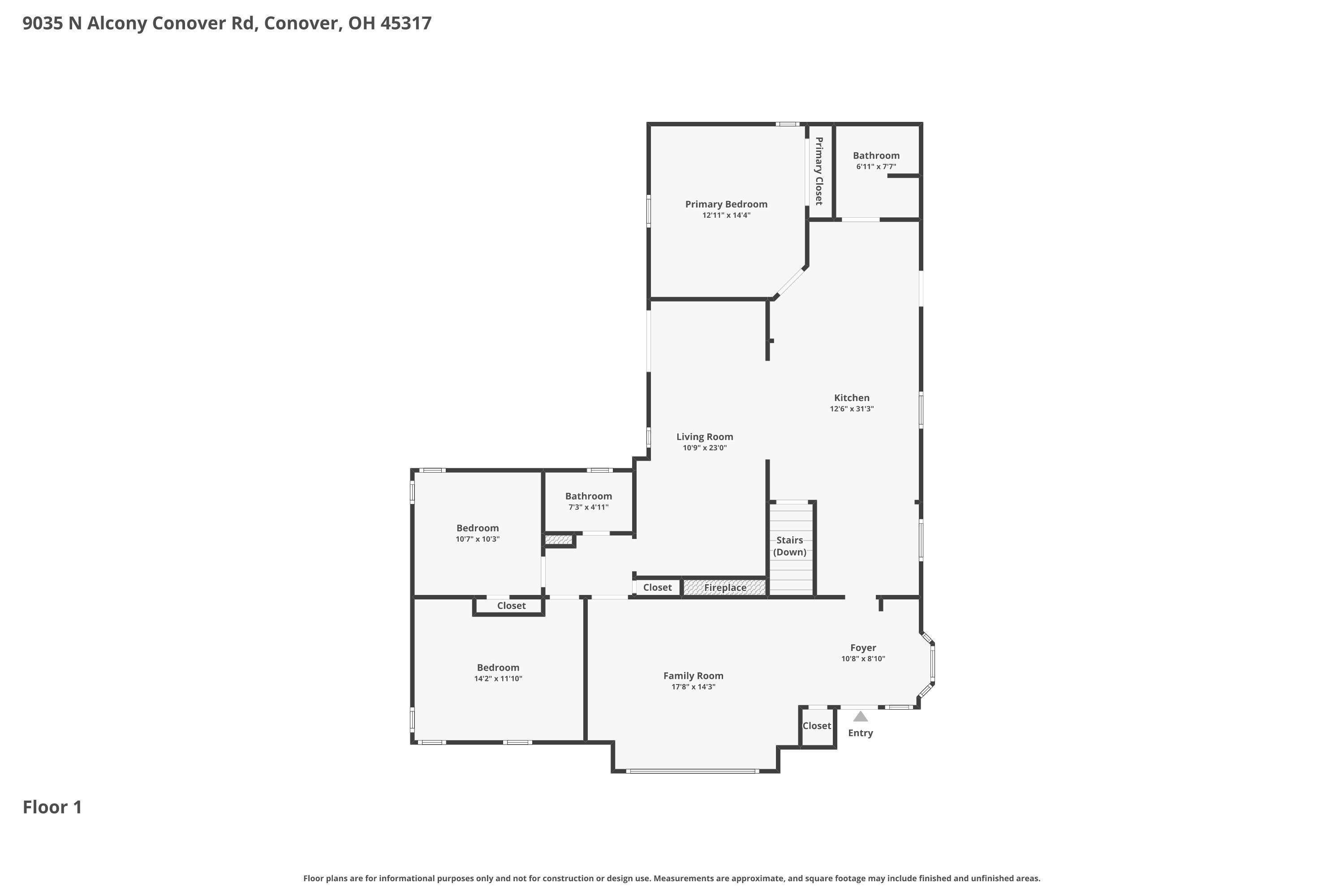 9035 Alcony Conover Road, Conover, Ohio 45317