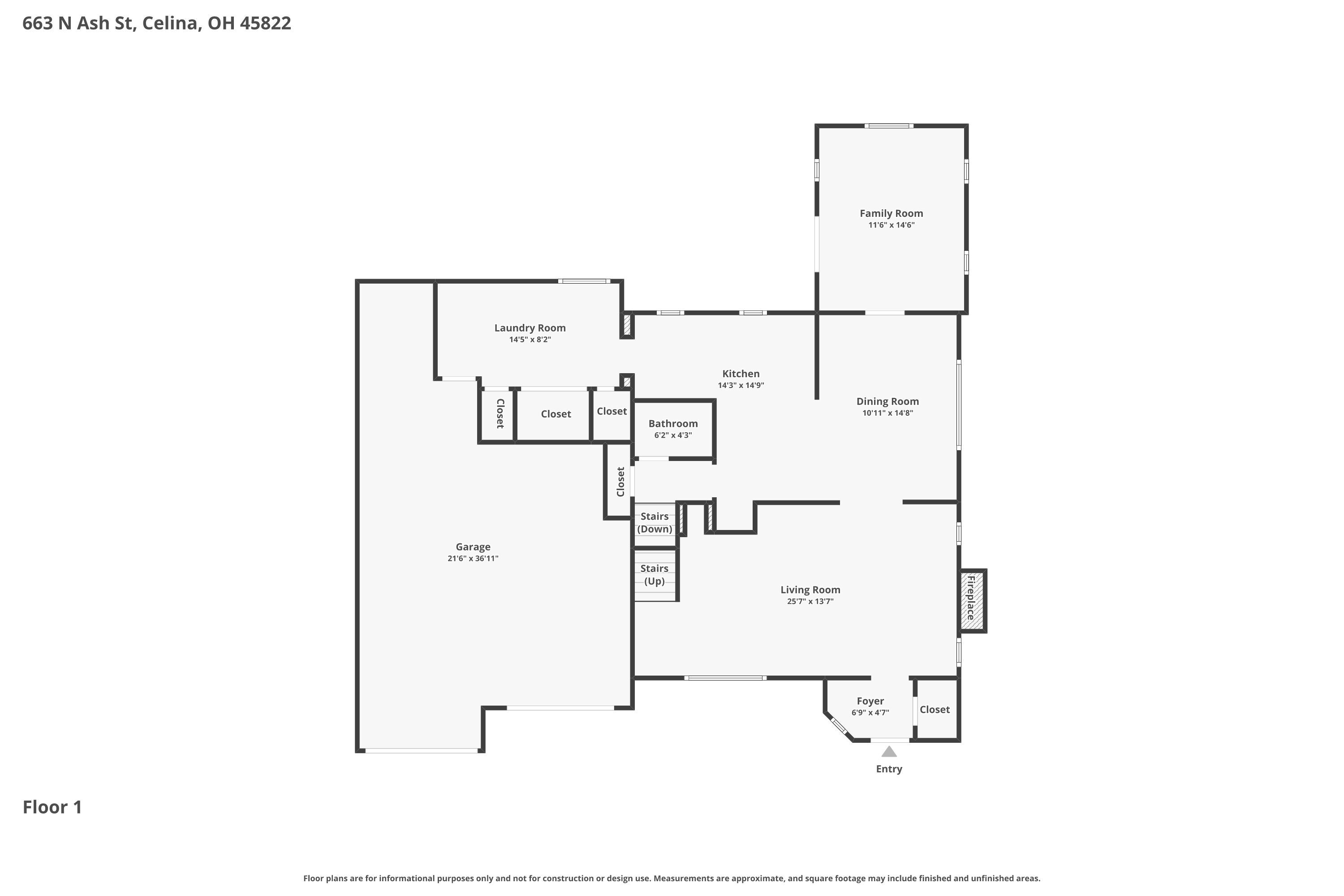 663 Ash Street, Celina, Ohio 45822