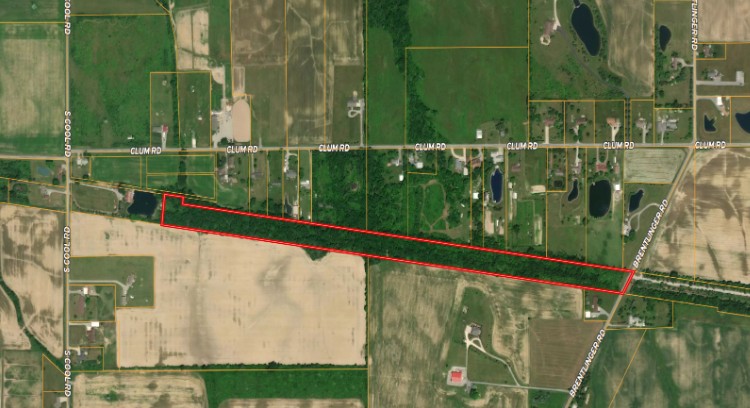 0 Brentlinger Rd., Harrod, OH--13.23 acres Allen Co--$132,500