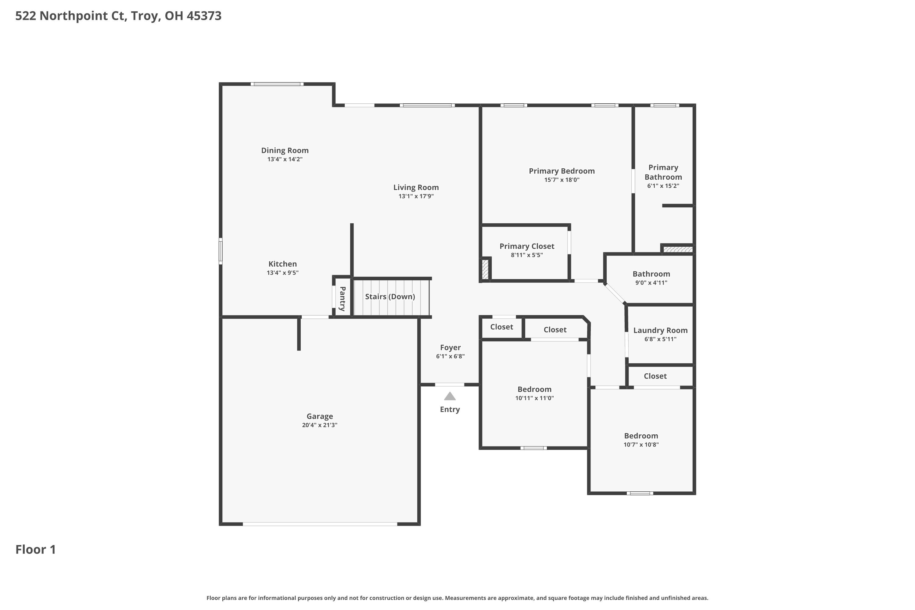 522 Northpoint Court, Troy, Ohio 45373