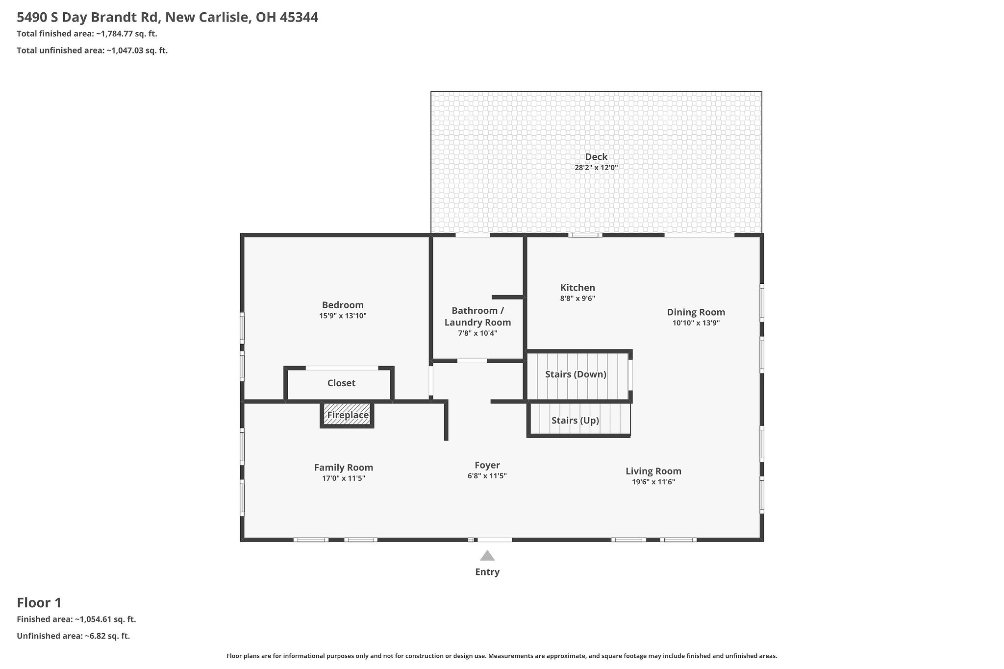 5490 Dayton Brandt Road, New Carlisle, Ohio 45344