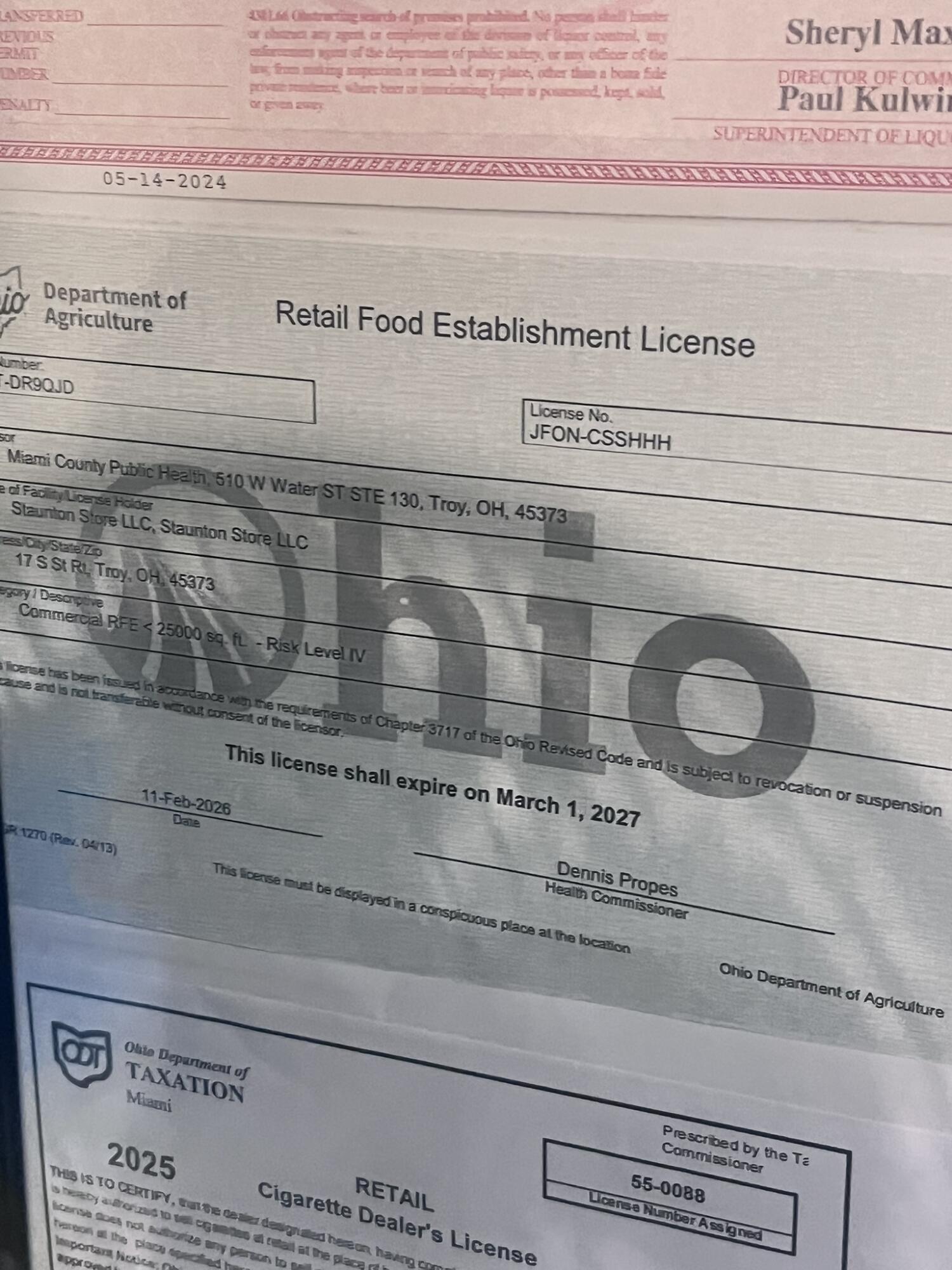 17 Ohio 202, Troy, Ohio 45373