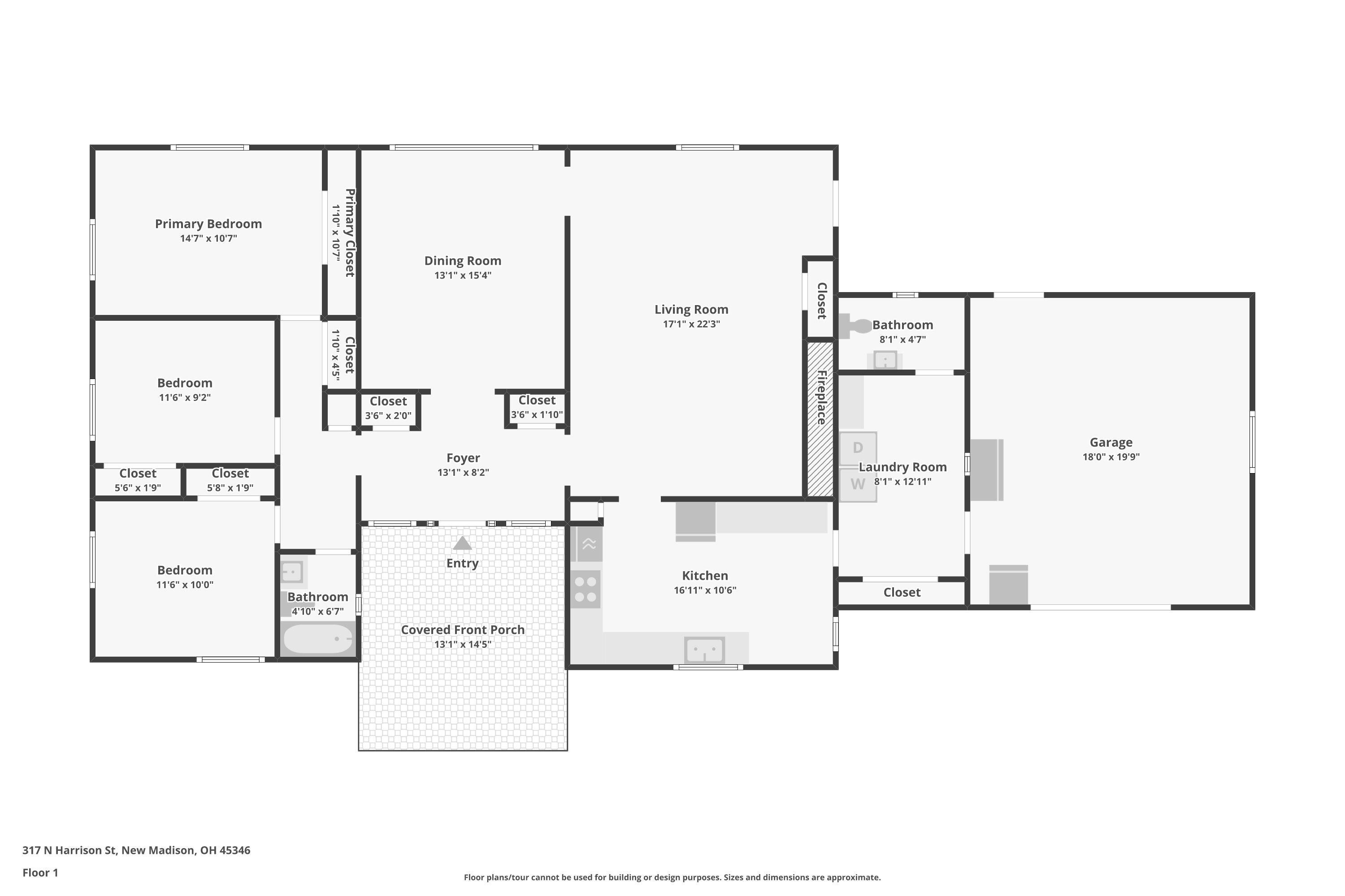 317 Harrison Street, New Madison, Ohio 45346