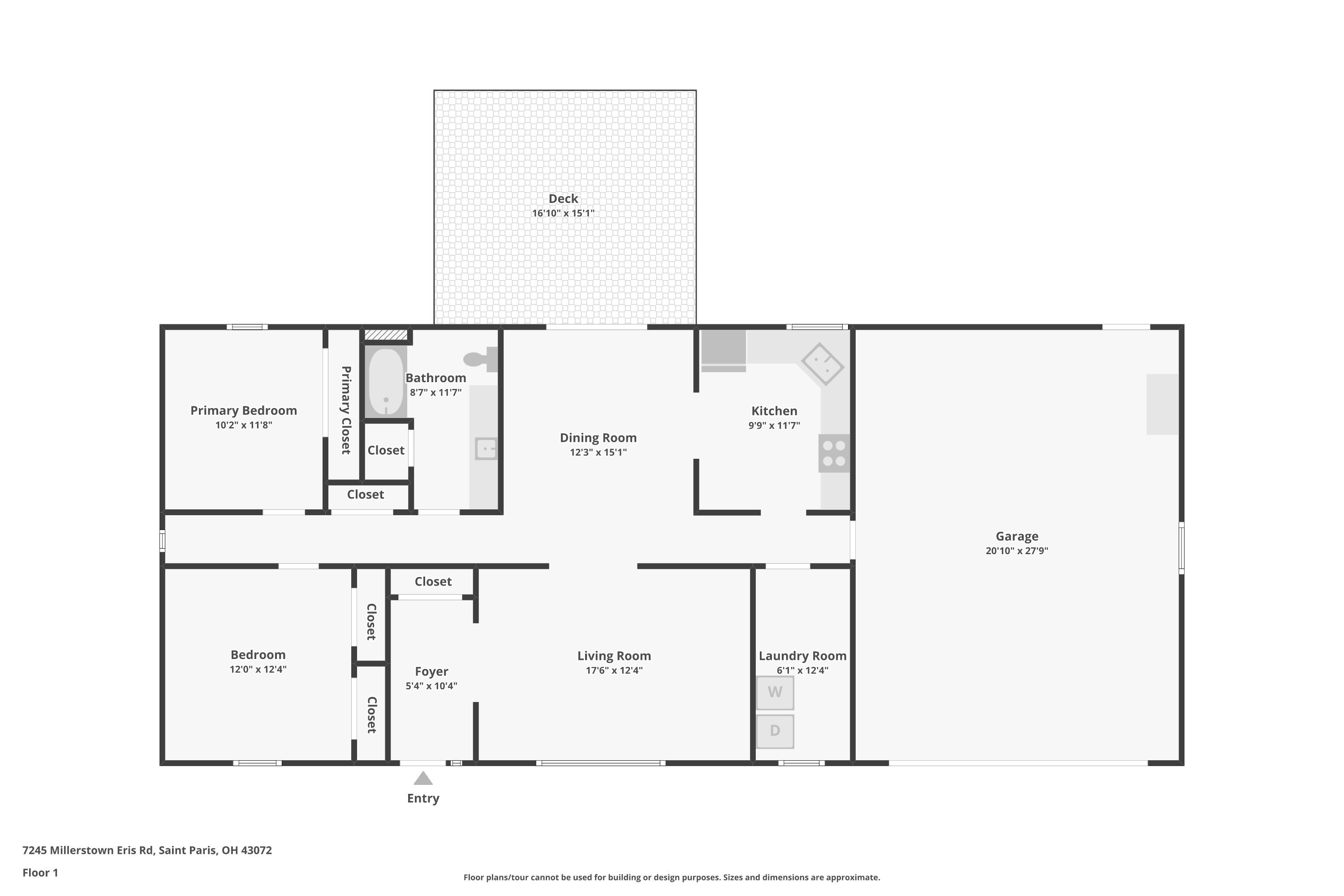 7245 Millerstown Eris Road, Saint Paris, Ohio 43072
