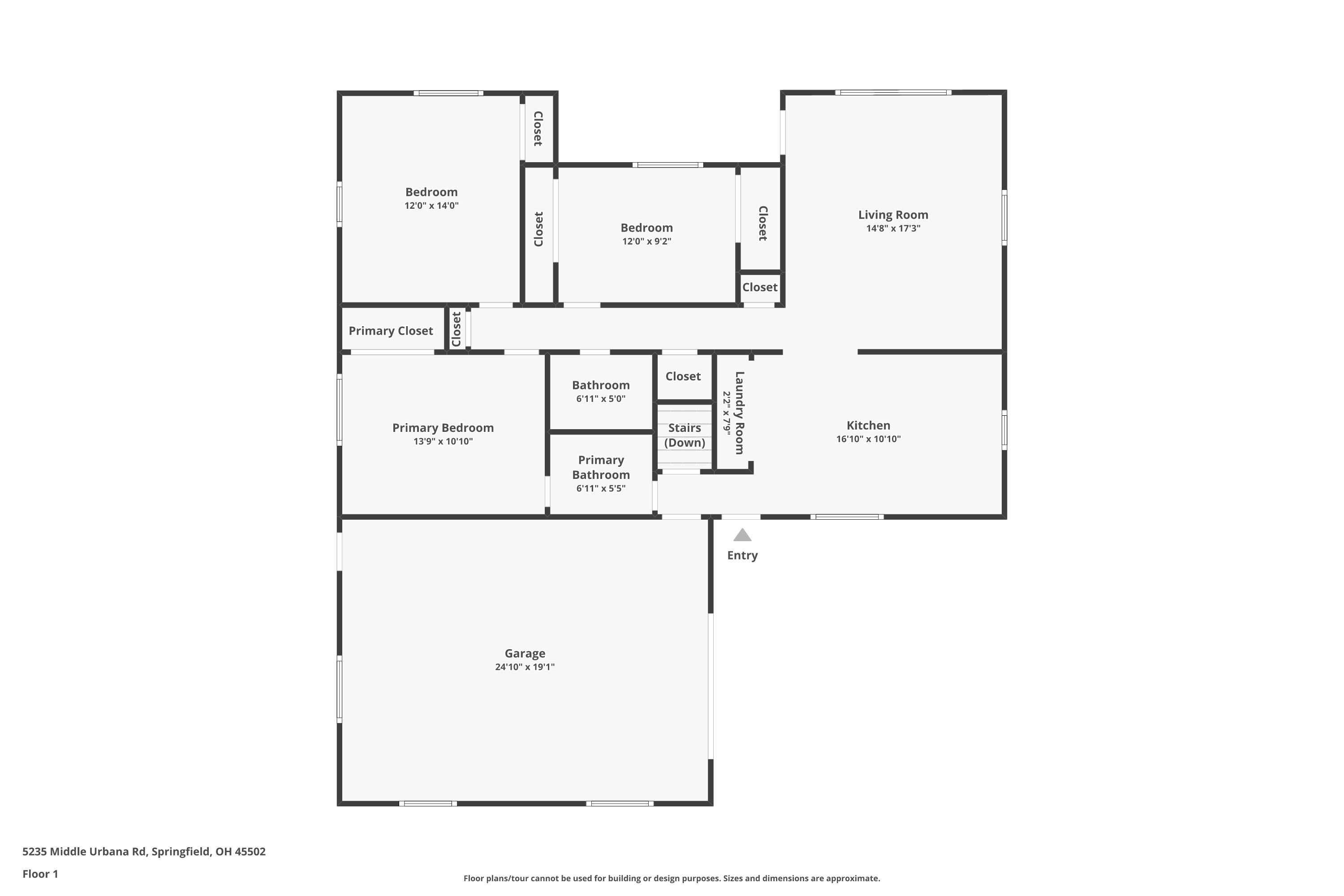 5235 Middle Urbana Road, Springfield, Ohio 45502