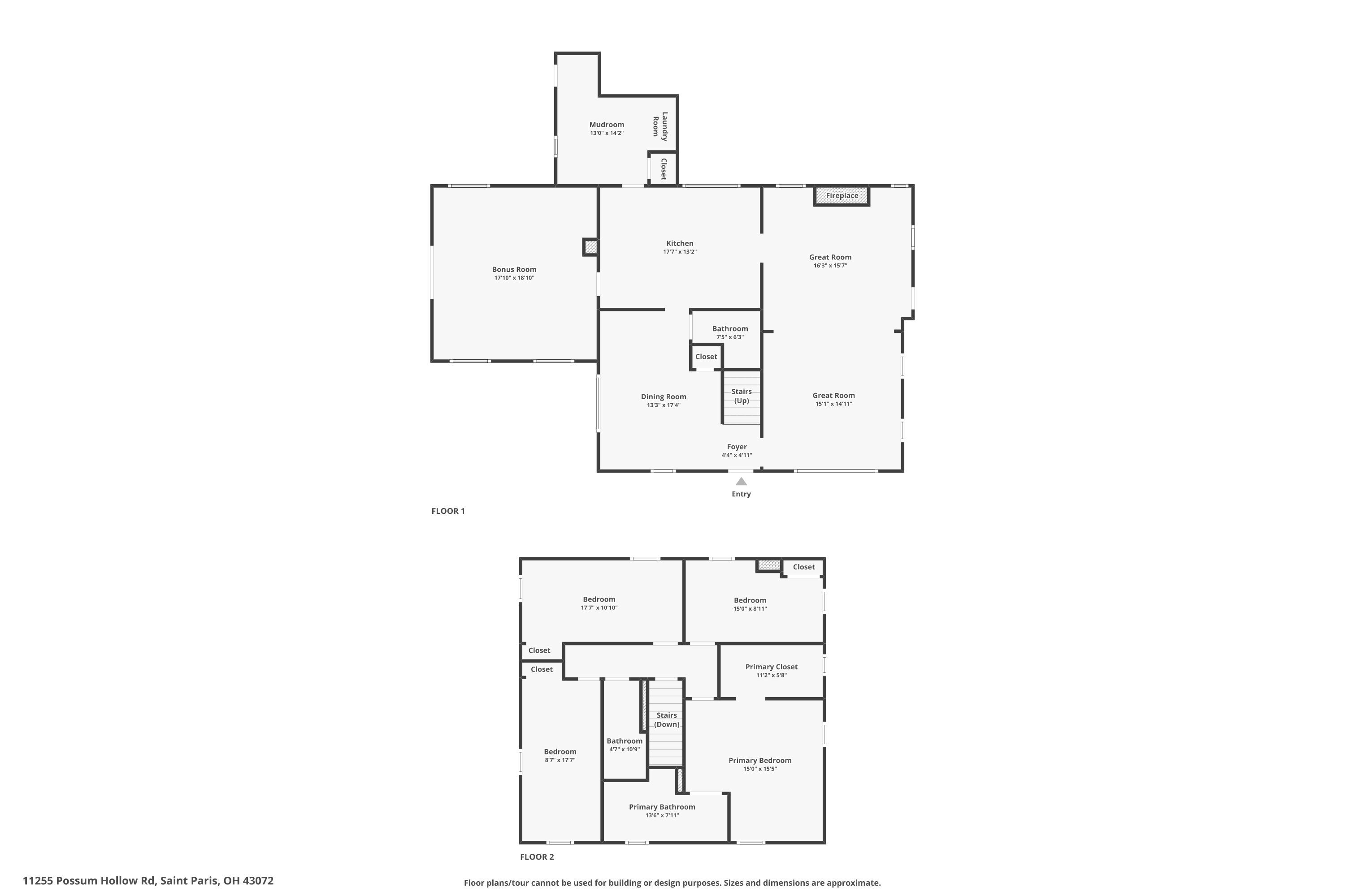 11255 Possum Hollow Road, Saint Paris, Ohio 43072