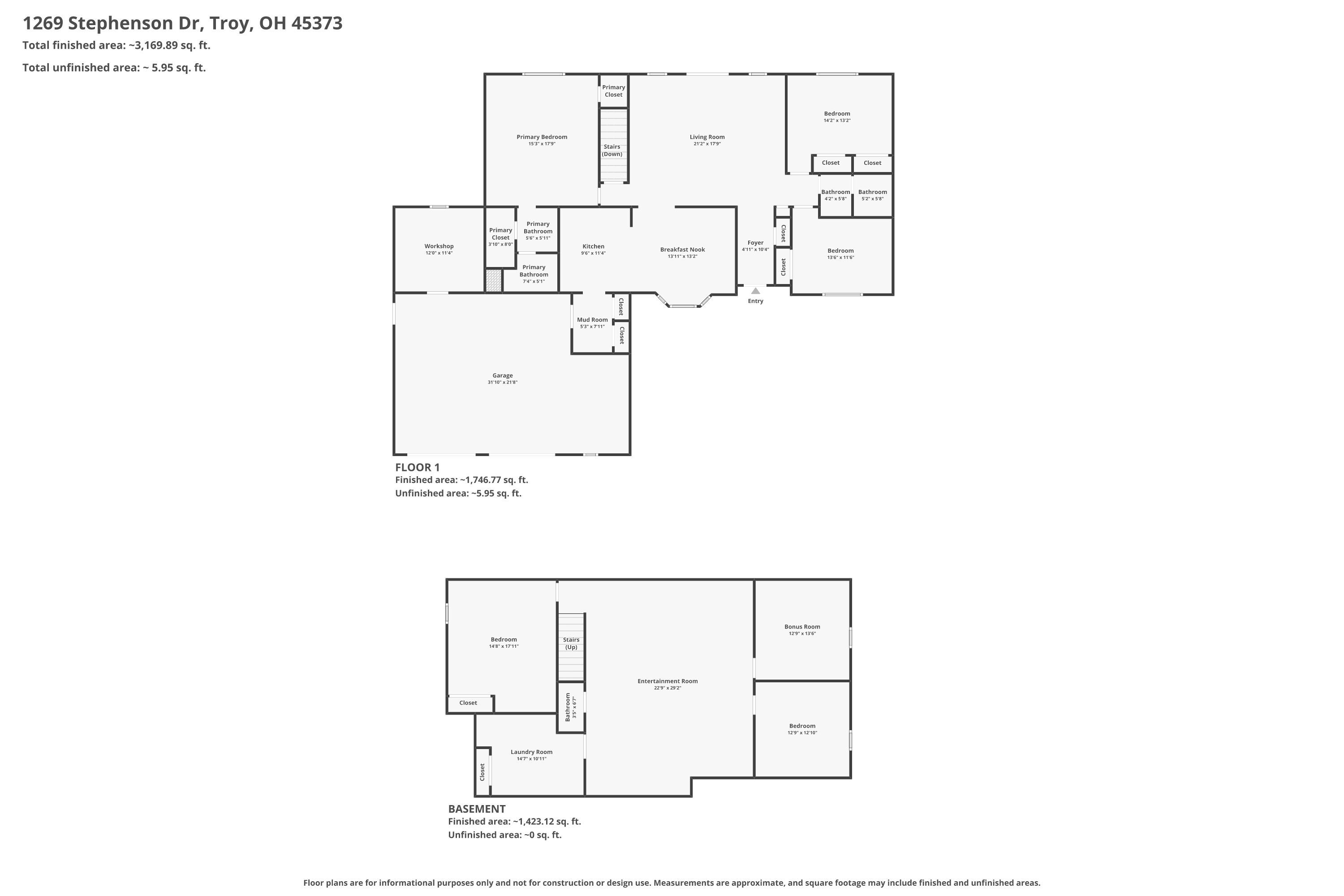 1269 Stephenson Drive, Troy, Ohio 45373