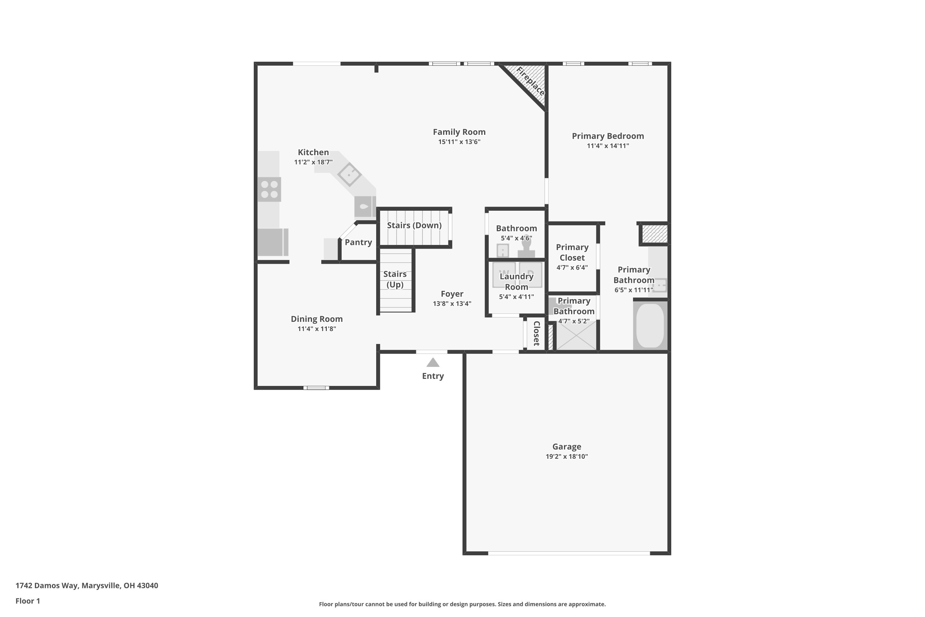 1742 Damos Way, Marysville, Ohio 43040