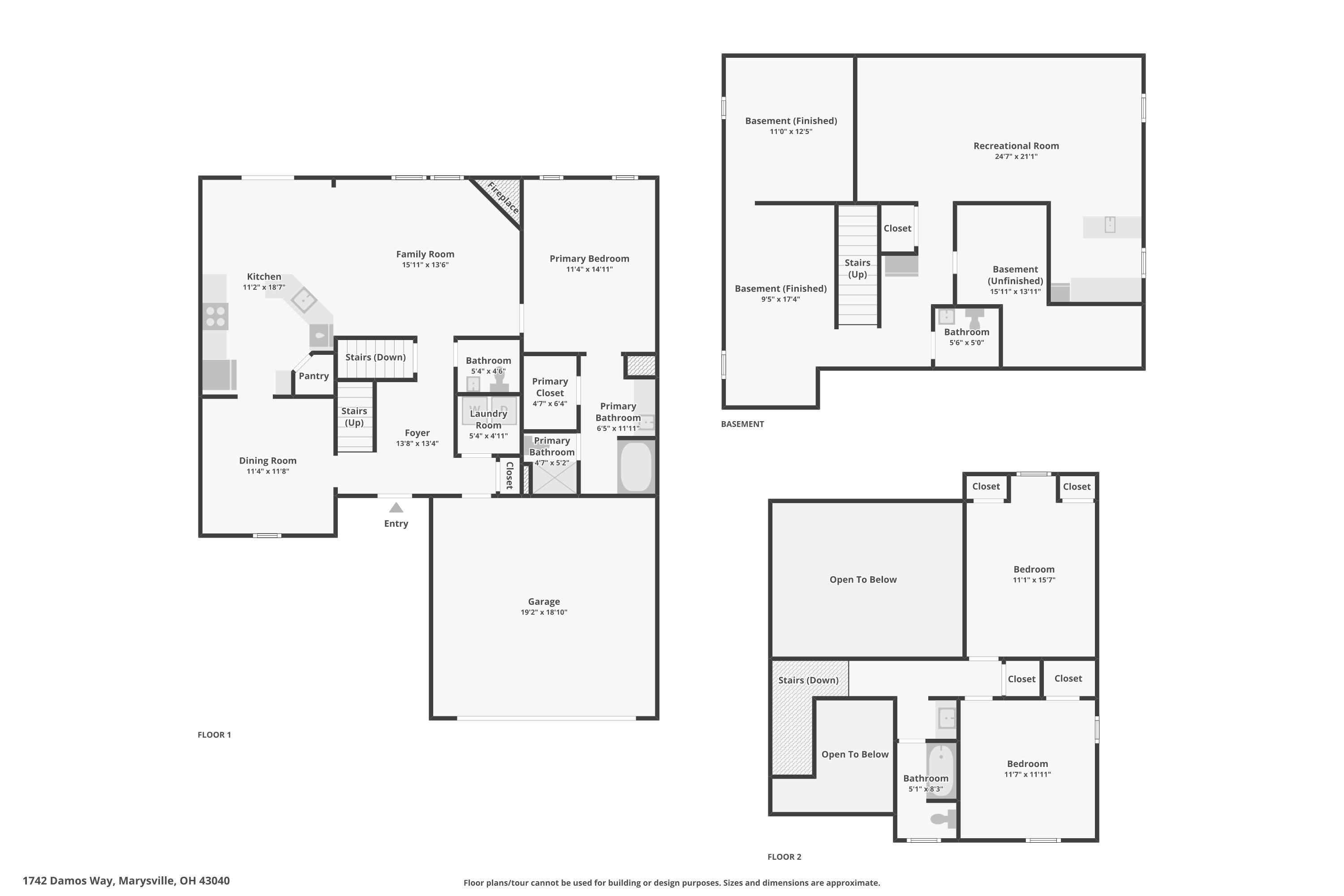 1742 Damos Way, Marysville, Ohio 43040