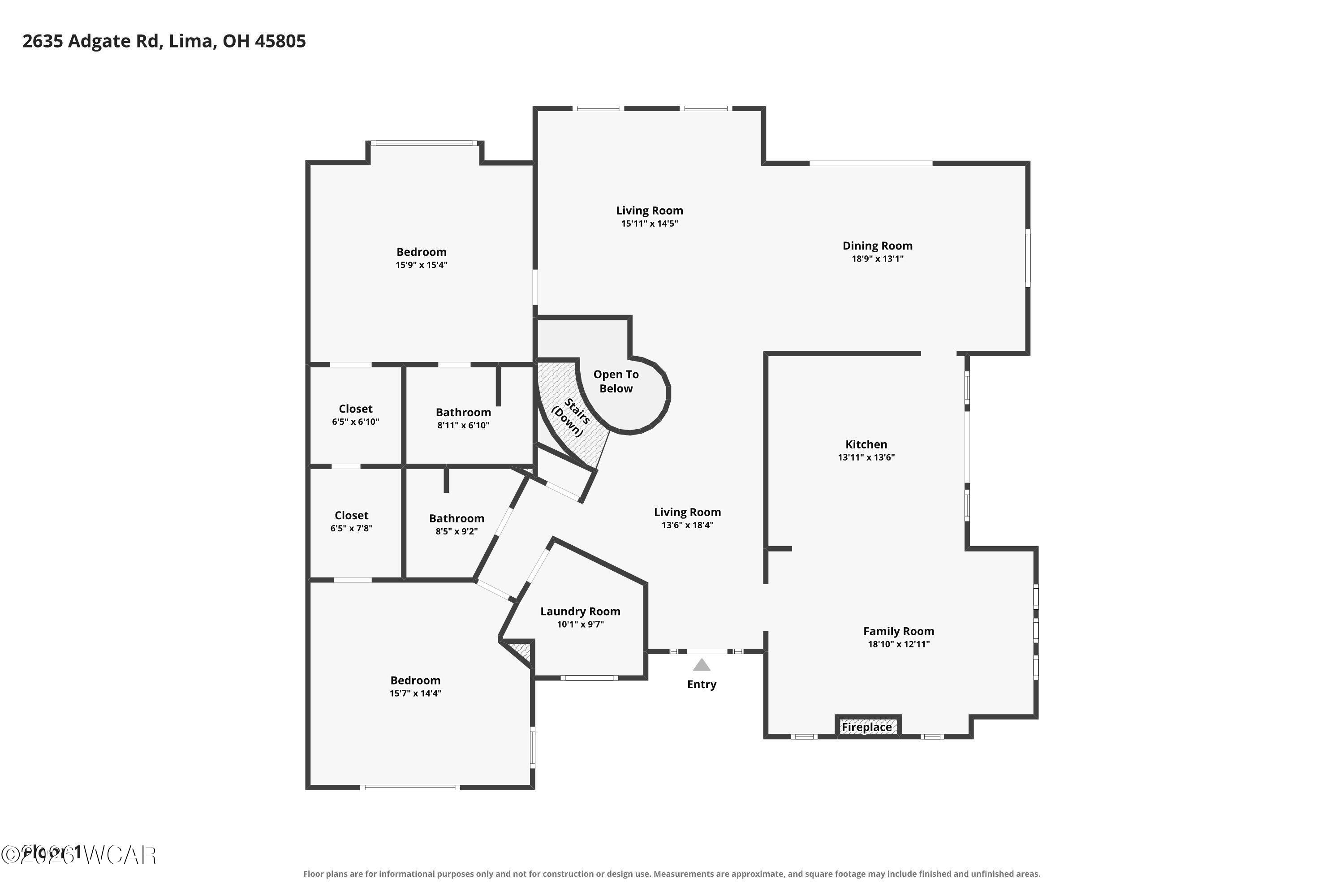 2635 Adgate Road, Lima, Ohio