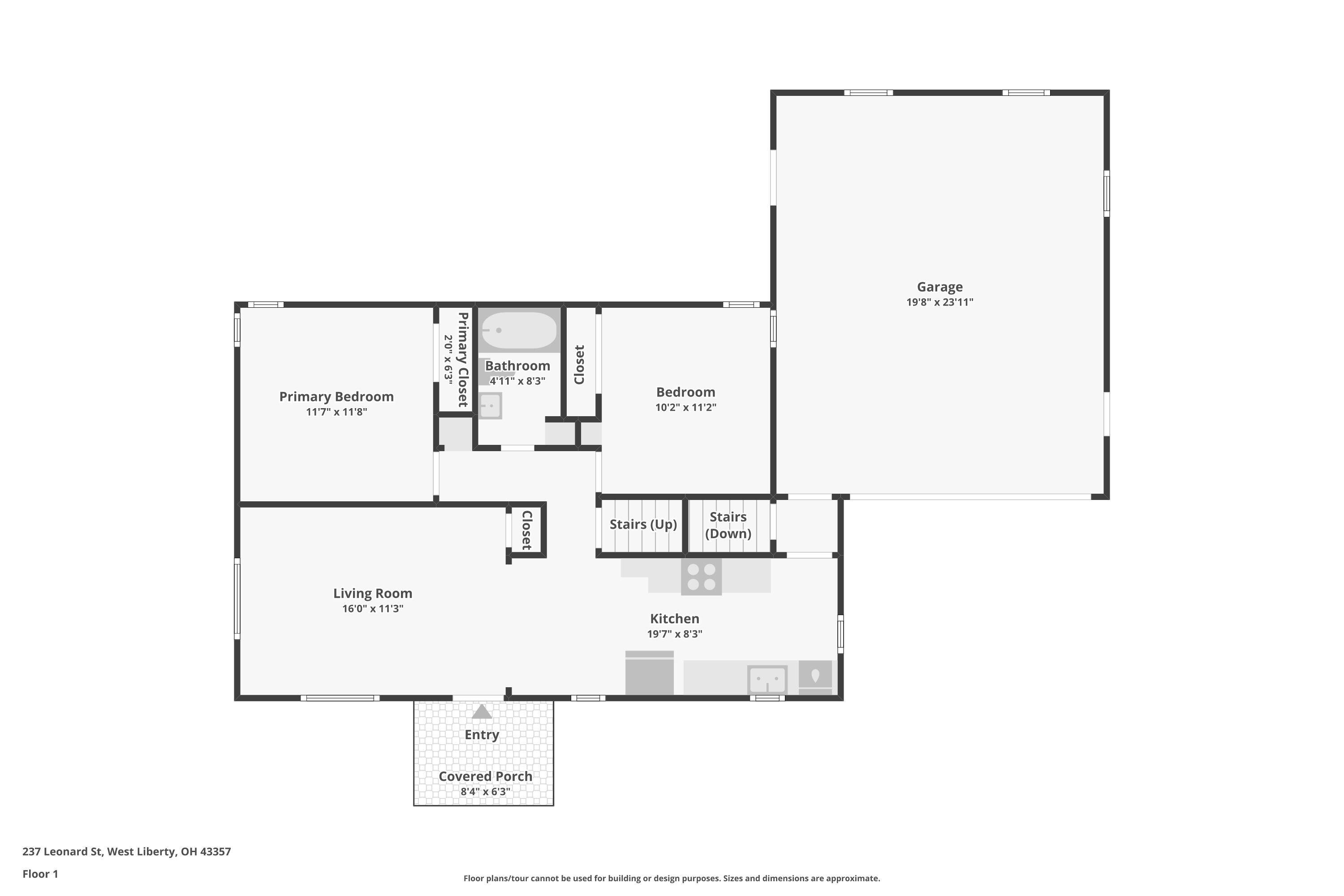 237 Leonard, West Liberty, Ohio 43357