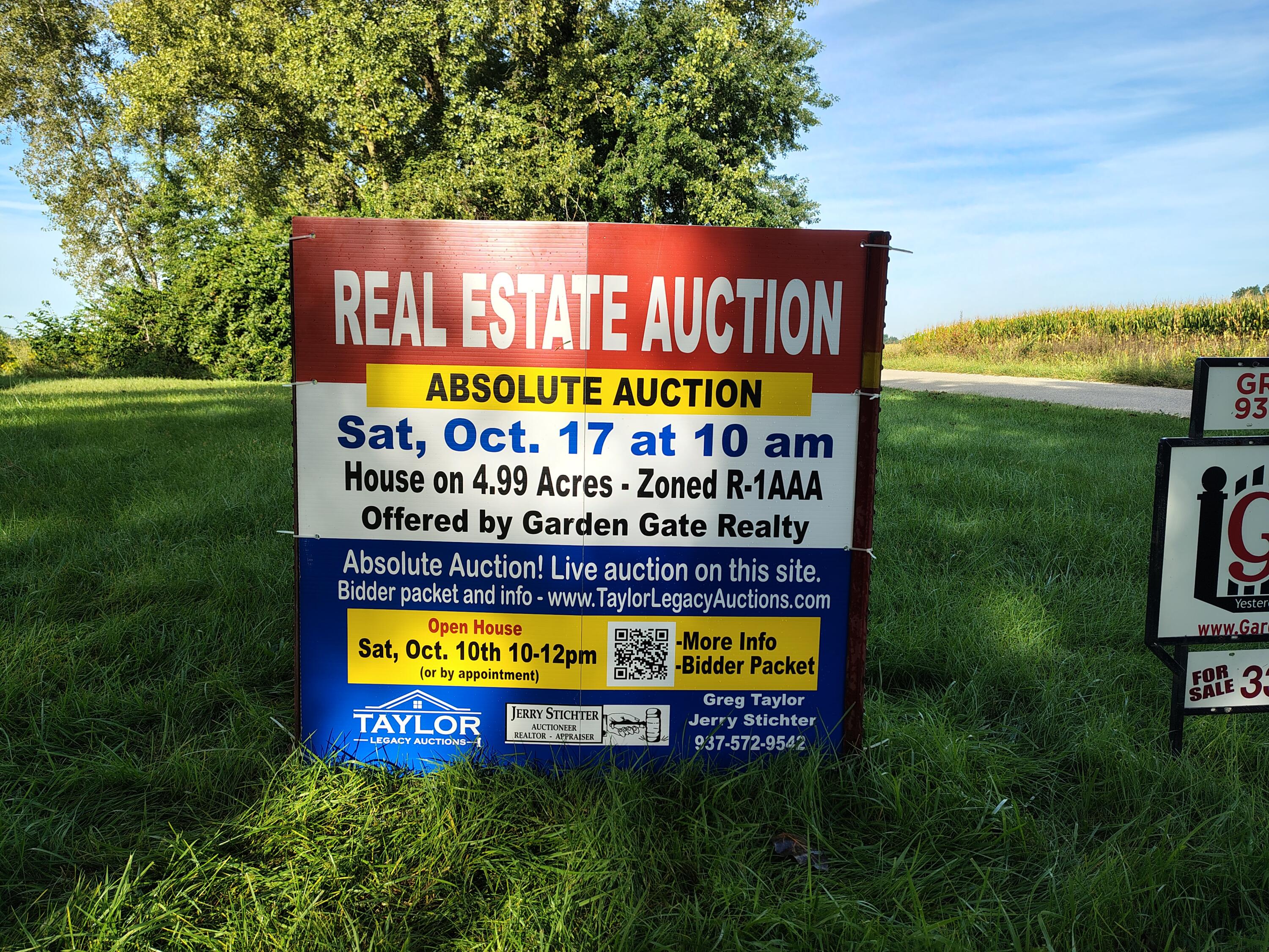 4822 Shearer, West Milton, Ohio 45383