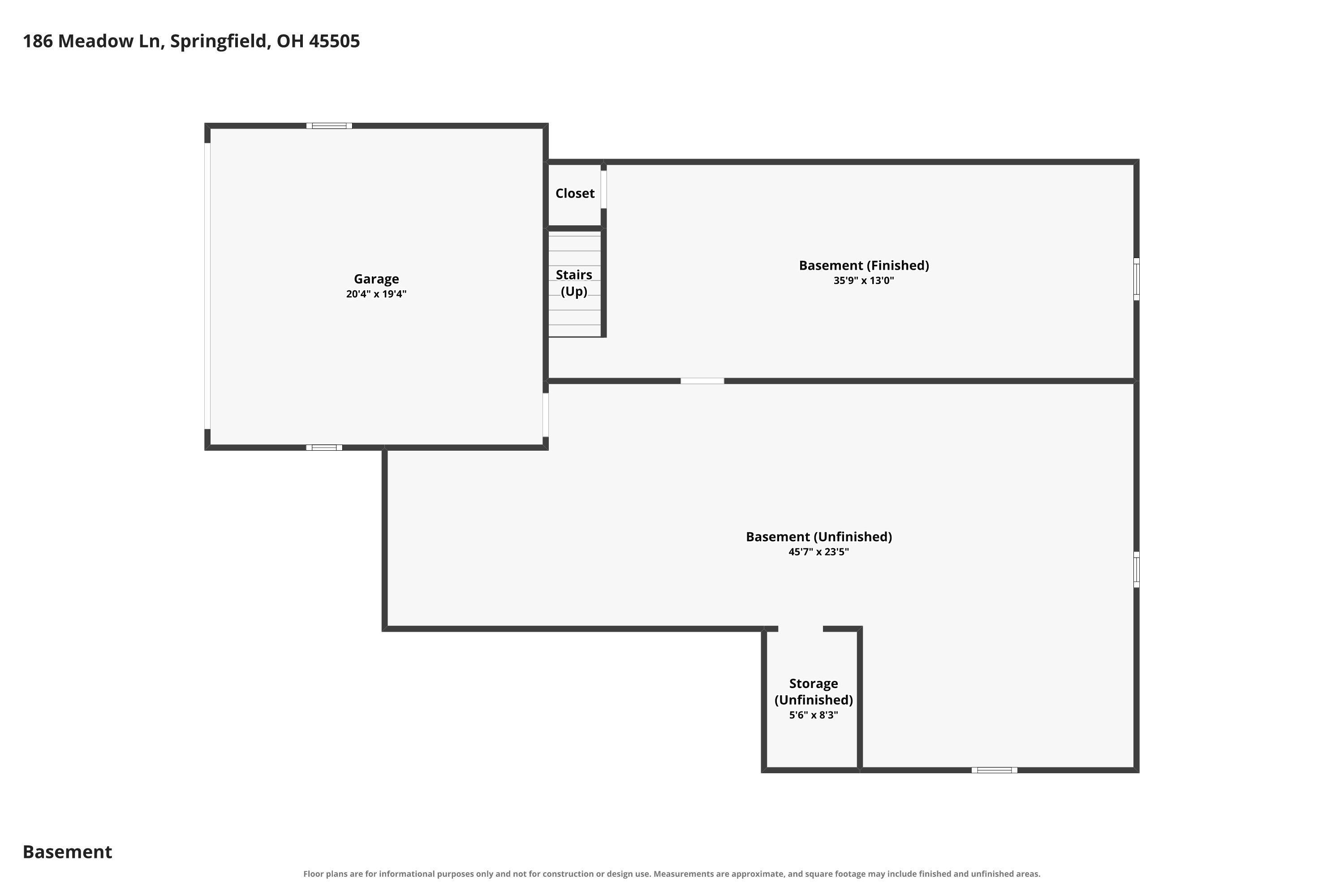 186 Meadow, Springfield, Ohio 45505