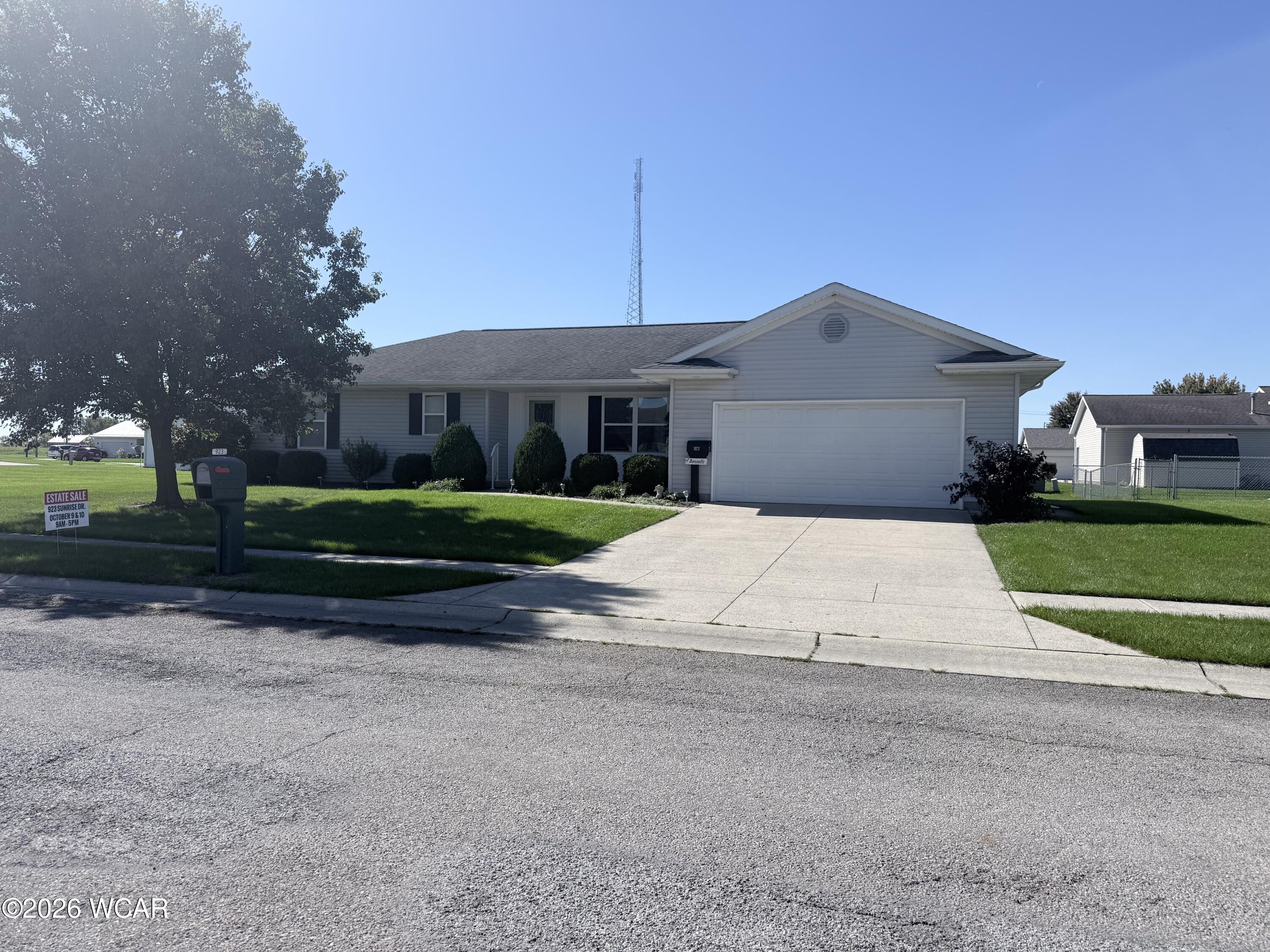 923 Sunrise Drive, Wapakoneta, Ohio
