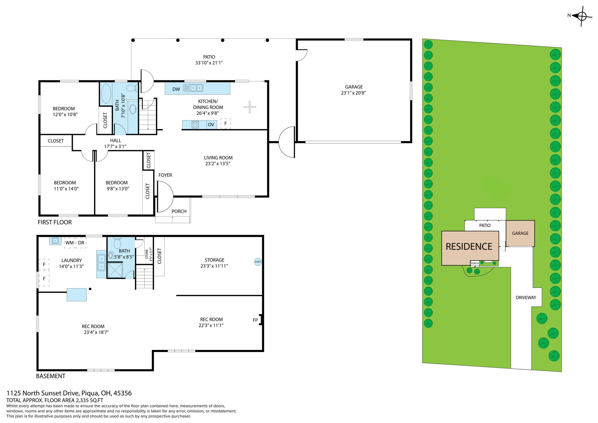 1125 Sunset, Piqua, Ohio 45356