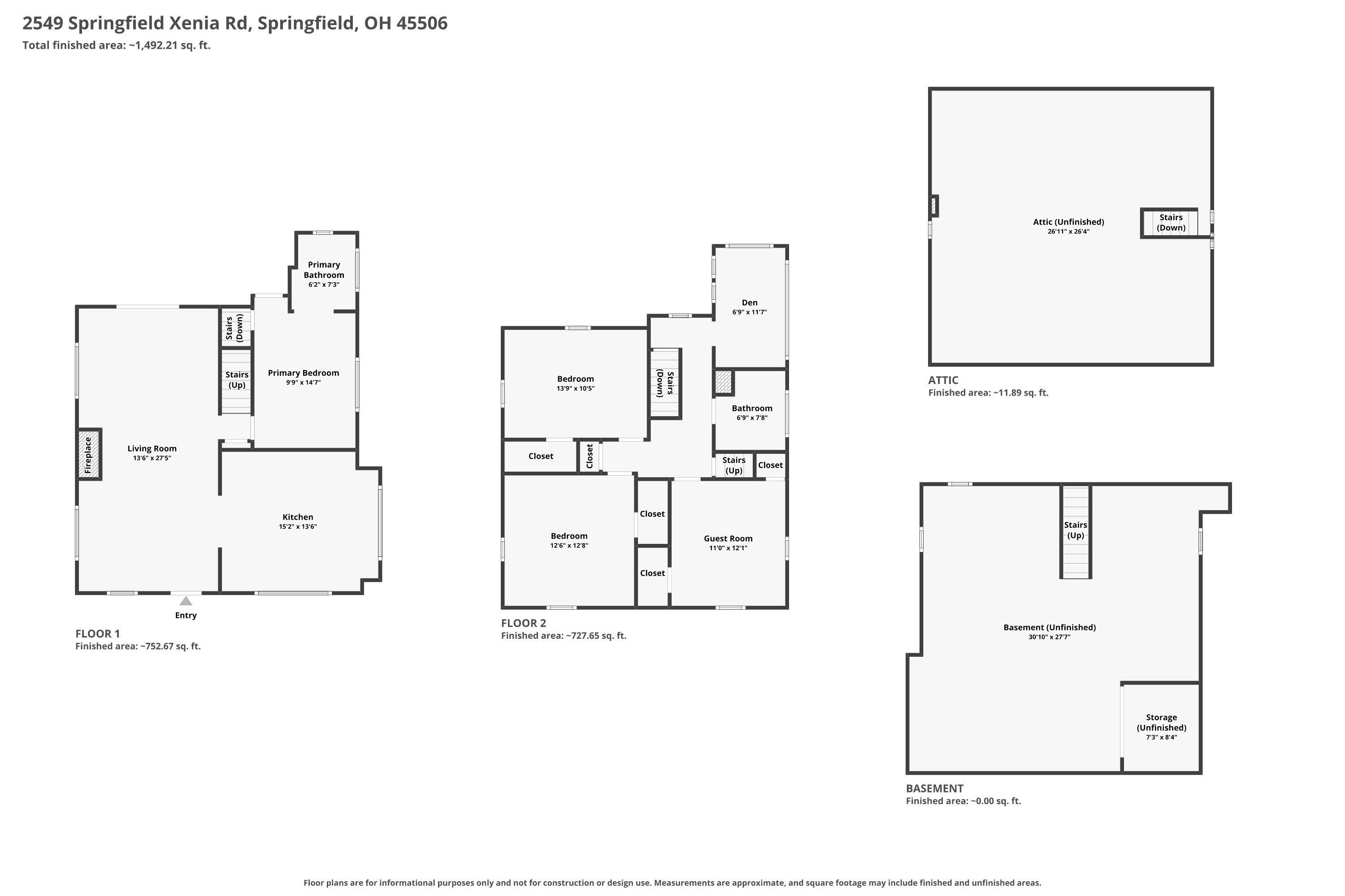 2549 Springfield Xenia, Springfield, Ohio 45506